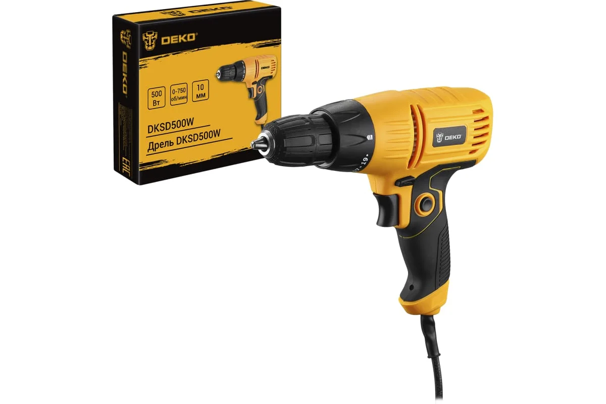 DEKO Дрель DKSD500W 063-4053