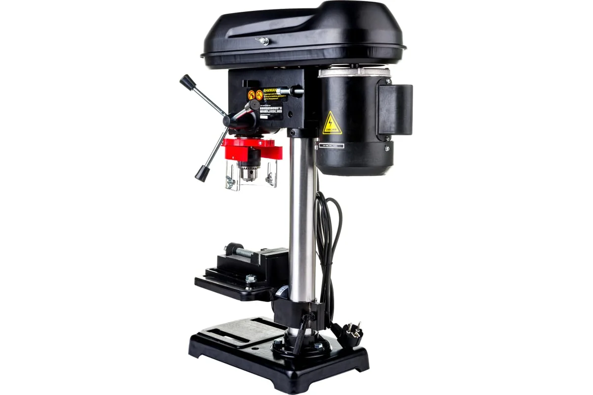 Zitrek Станок сверлильный DP-82 (220В/400Вт/9скор/D13мм) с тисками 067-4010