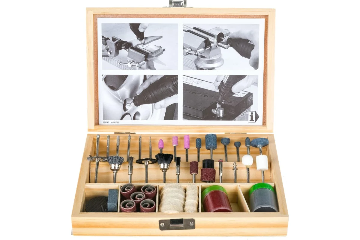 DEKO Набор насадок для гравера DH100 (100 предметов) в кейсе 065-0783