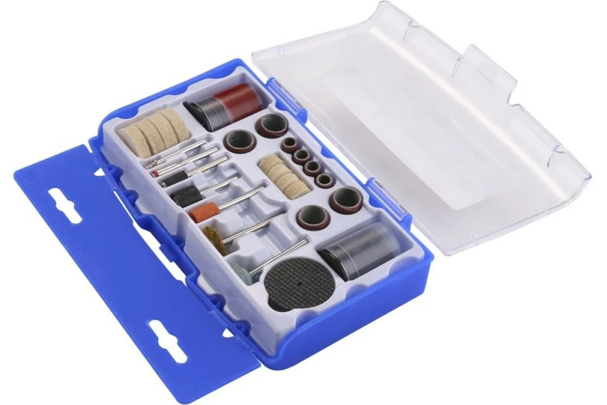 DEKO Набор насадок для гравера DH56 (56 предметов) в кейсе 065-0784