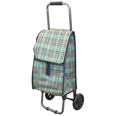 Mallony Тележка с сумкой D203 Клетка, 30кг. 093543-SK