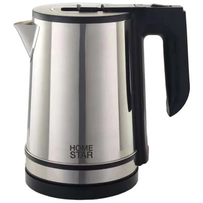 HOMESTAR Чайник HS-1039 (1,8 л) стальной, черный. 105218-SK