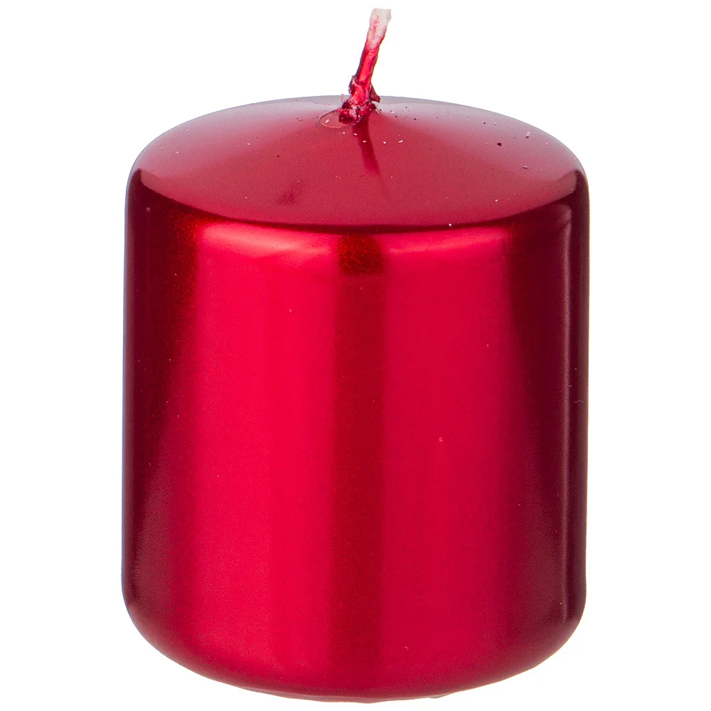 Lefard Свеча Adpal Столбик 7/5,8см Красный. 348-872