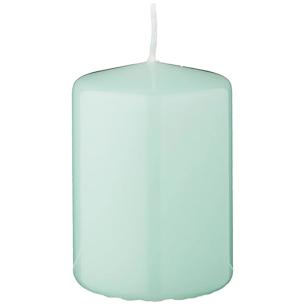 Lefard Свеча Столбик Высота 10см Мятный Лакированный Диаметр 7 См. 348-839