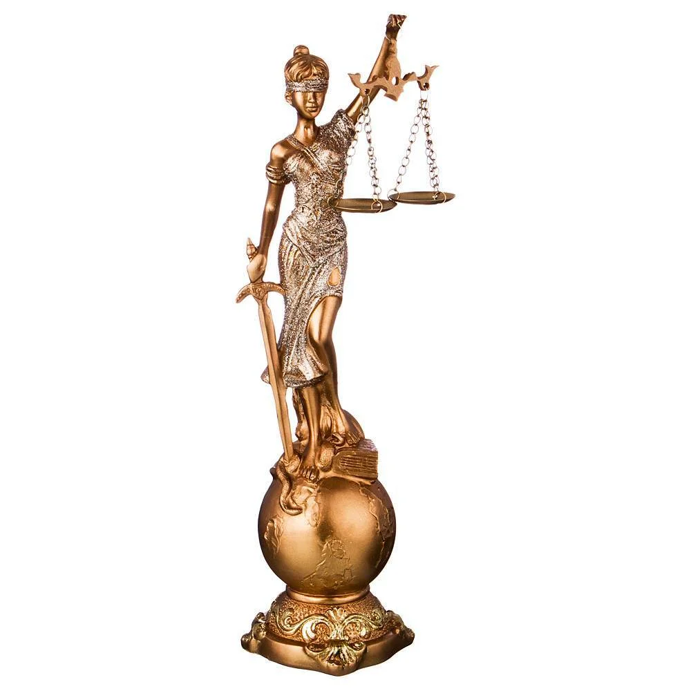 Lefard Фигурка Фемида 9*9*31 См. Серия Махараджи 146-1376