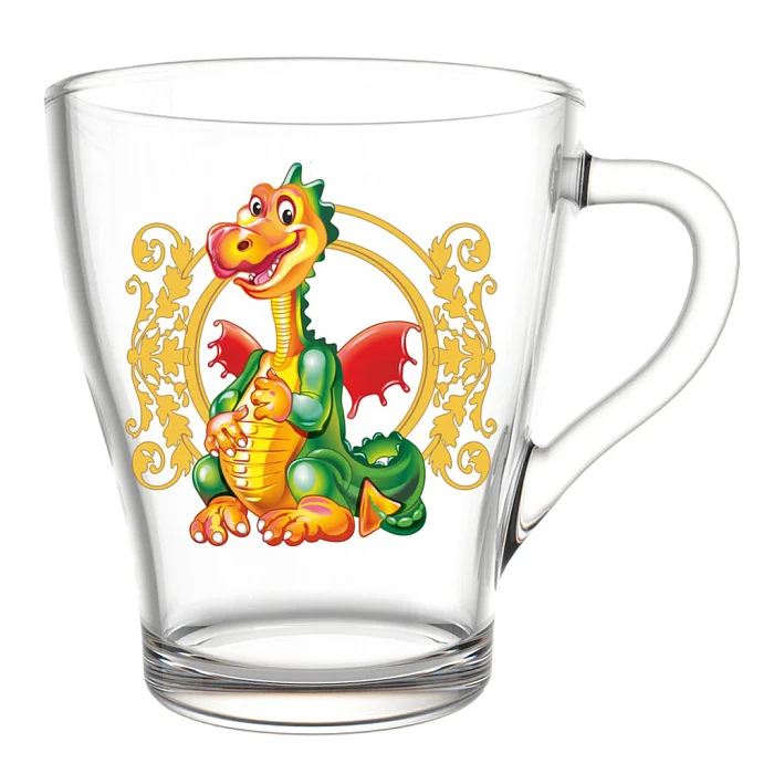 ДЕКОСТЕК Кружка для чая 250 мл 1649-Д Дракоша