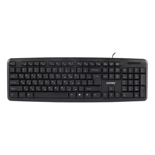 Smartbuy Клавиатура (SBK-210U-K) ONE 210 USB, чёрный