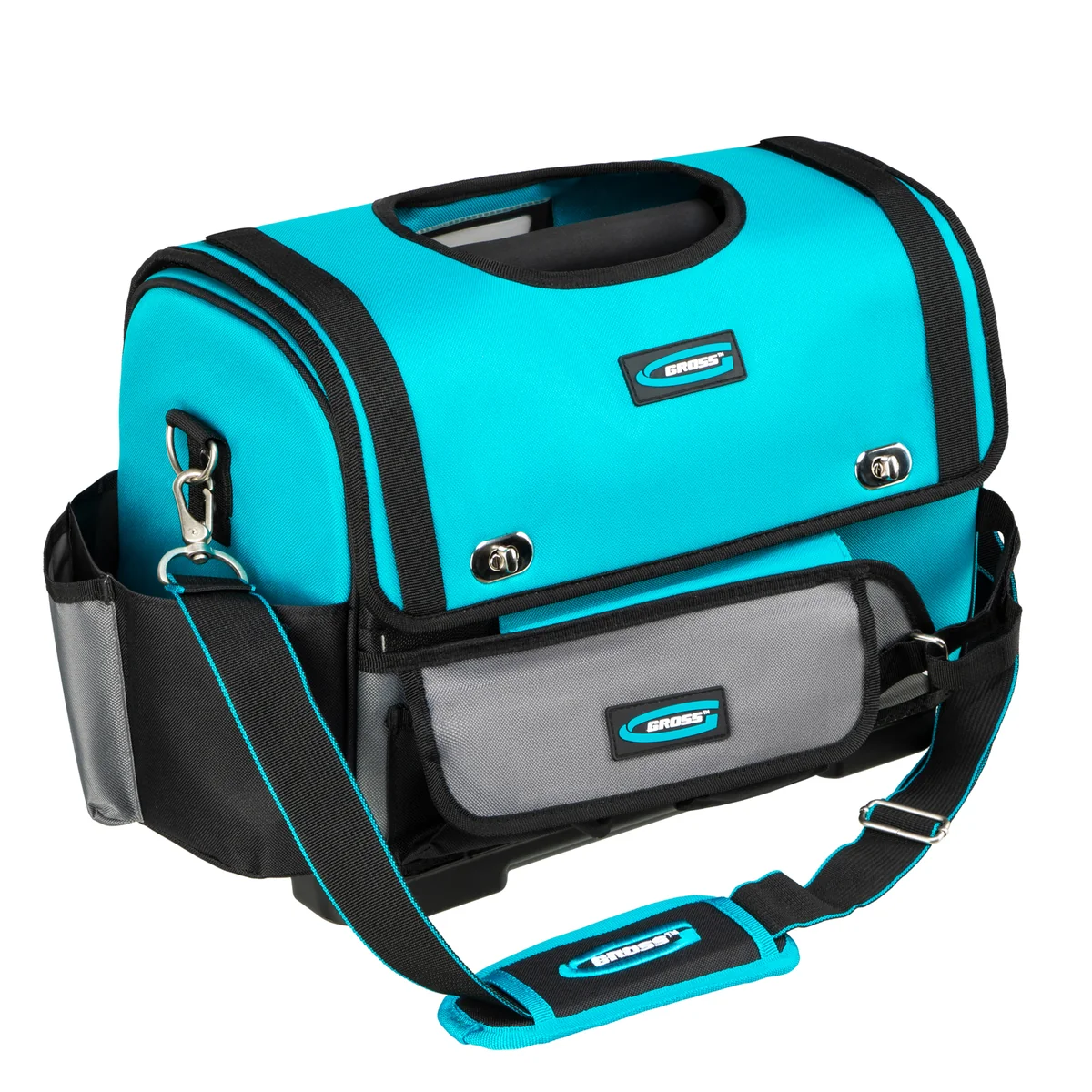 Gross Переноска для инструмента, 400х225х300мм, пластиковое дно, наплечный ремень 90274