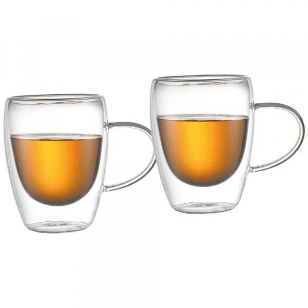 ZEIDAN Кружка 350мл. 2шт. стекло Z-11105