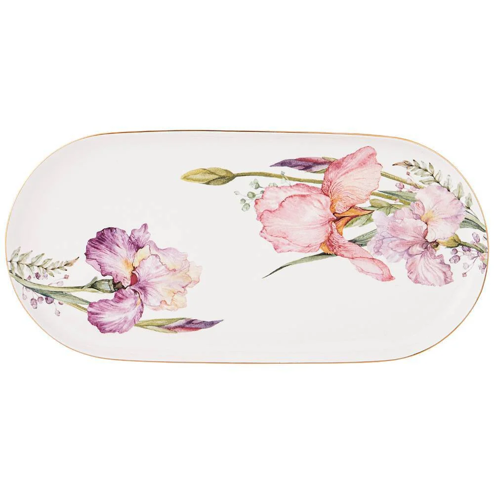 Lefard Блюдо Овальное Irises 30,5 См 590-342