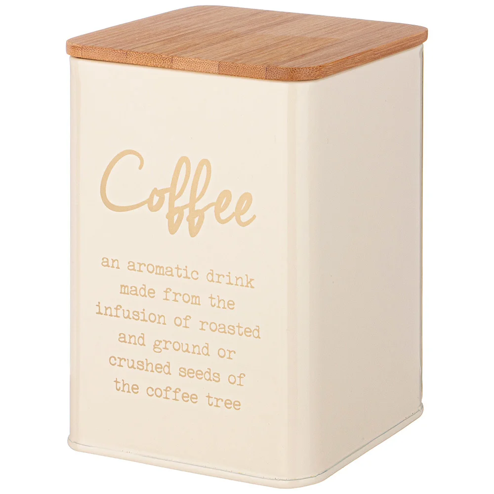 Lefard Емкость Для Сыпучих Продуктов Agness Арктик Кофе 1,1 Л 10*10*14 См Цвет: Бежевый. 790-344