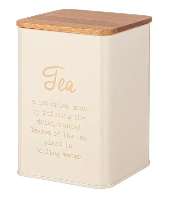 Lefard Емкость Для Сыпучих Продуктов Agness Арктик Чай 1,1 Л 10*10*14 См Цвет: Бежевый. 790-345