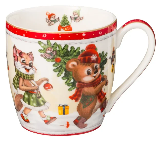 Lefard Кружка С Новым Годом! 250мл Красная 85-1930