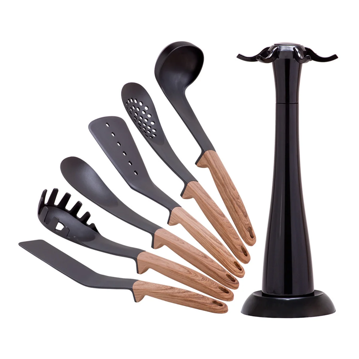 Kamille Набор кухонных принадлежностей 7 предметов KM-5235 с подставкой