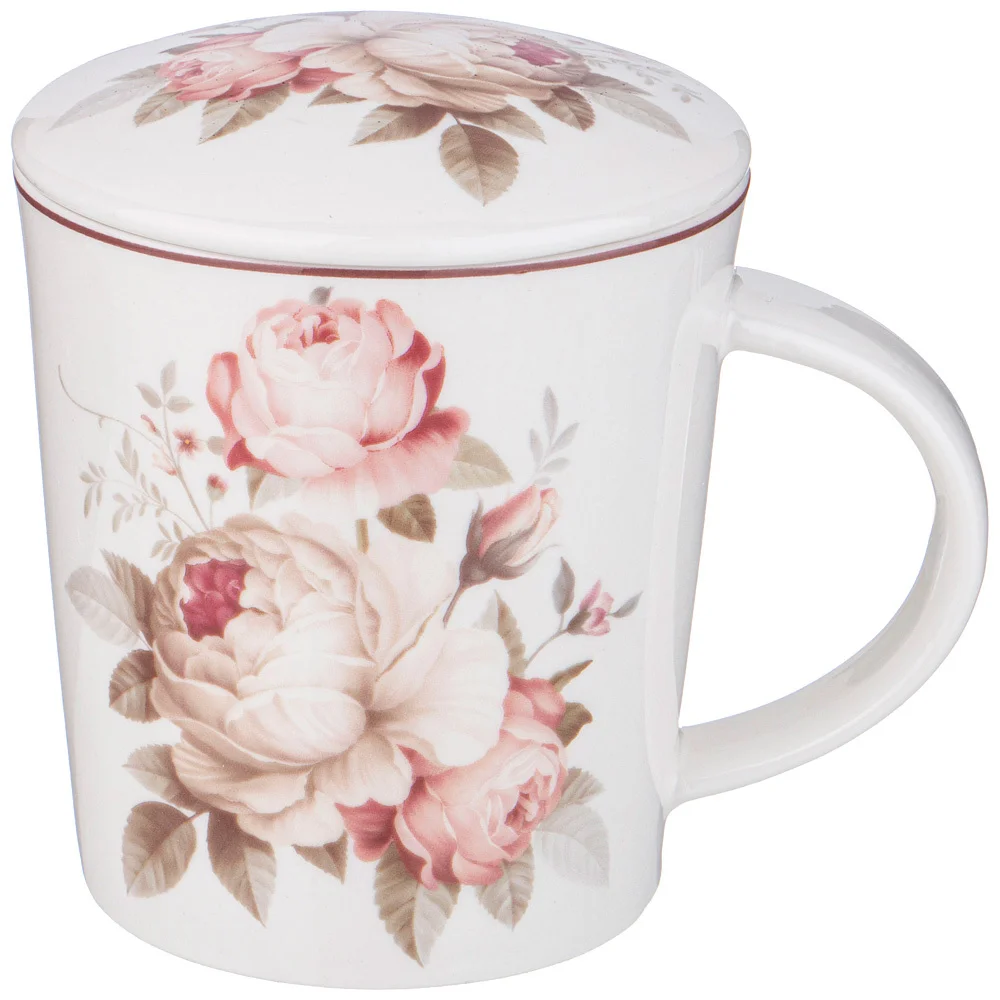 Lefard Кружка Заварочная Мэрибель С Металл. Ситом И Фарфор. Крышкой 320 Мл. 87-287