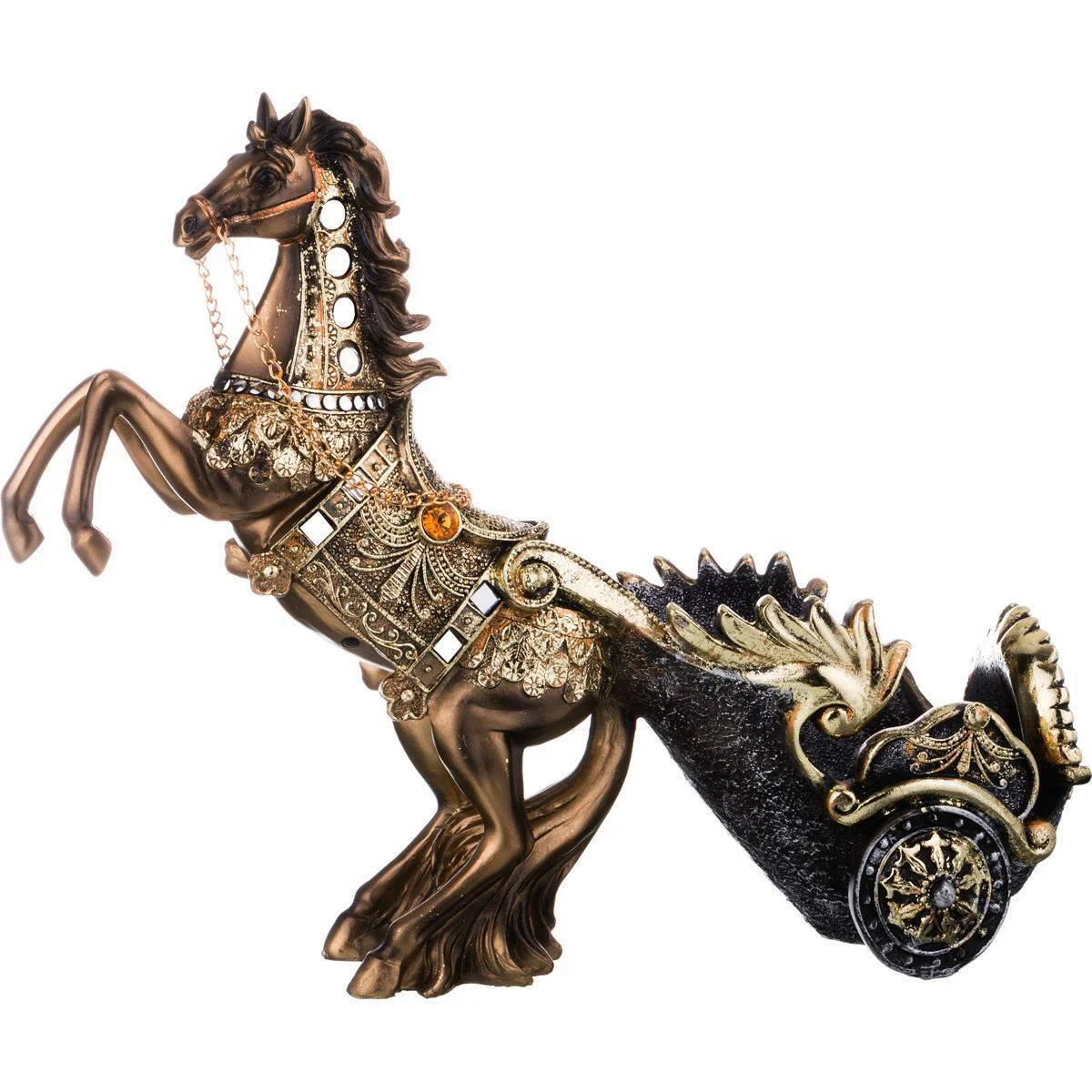 Lefard Подставка Под Бутылку Лошадь 40,5*15*32,5 См. Серия Махараджи 146-756