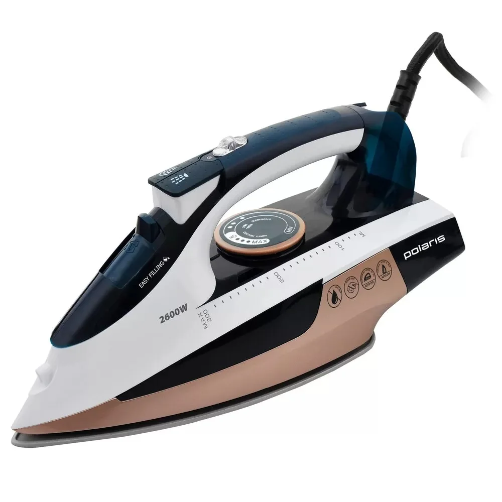 POLARIS Утюг PIR 2695AK синий/розовое золото