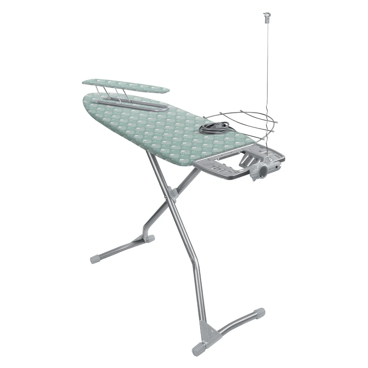 НИКА Доска гладильная 12 тефлон НТ12/2 оливковый с ракушками