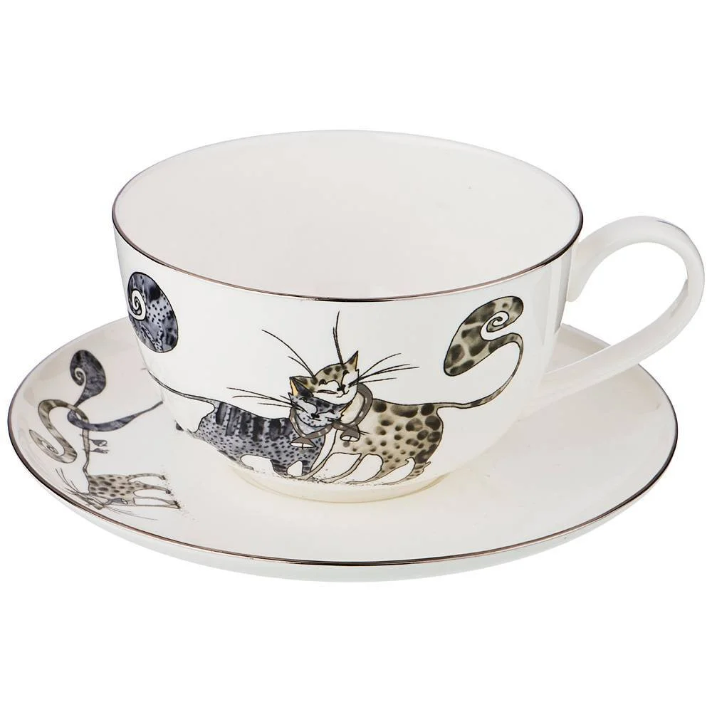 Lefard Чайная Пара Котики 300 Мл 86-2314