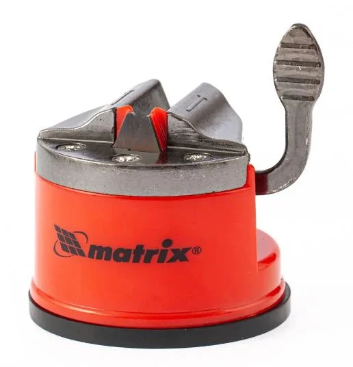 Matrix Приспособление для затачивания ножей любого типа, метал. направляющая, крепление на присоске 79104