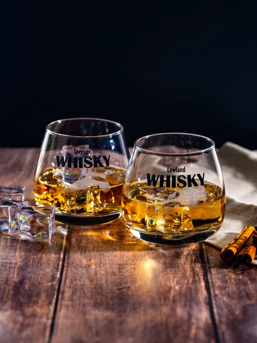 LUMINARC Набор стаканов для виски Регионы шотландии 300мл. 4шт. Q3171