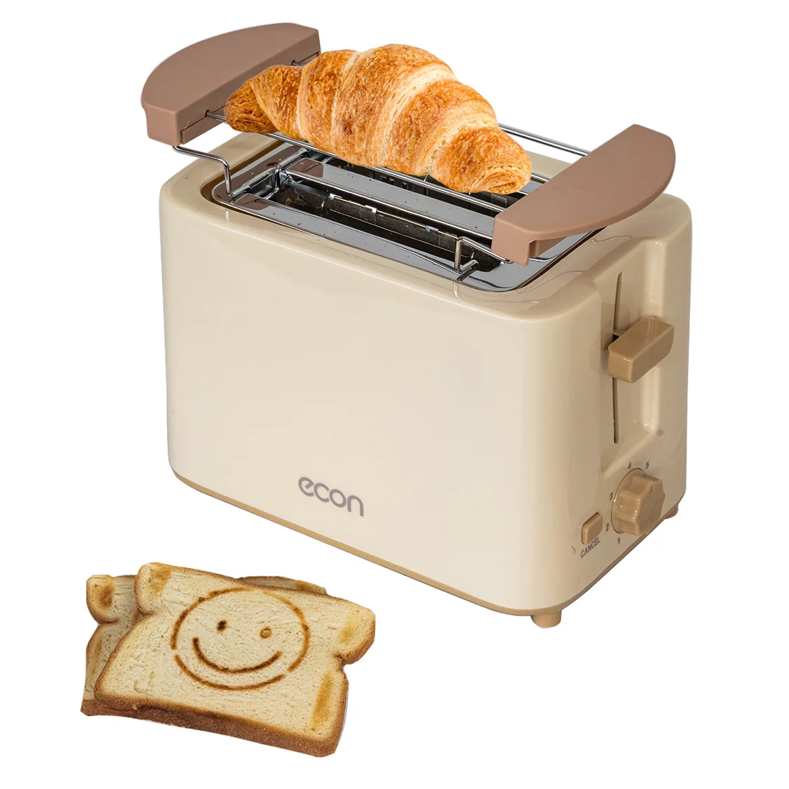 Econ Тостер ECO-250TS vanilla