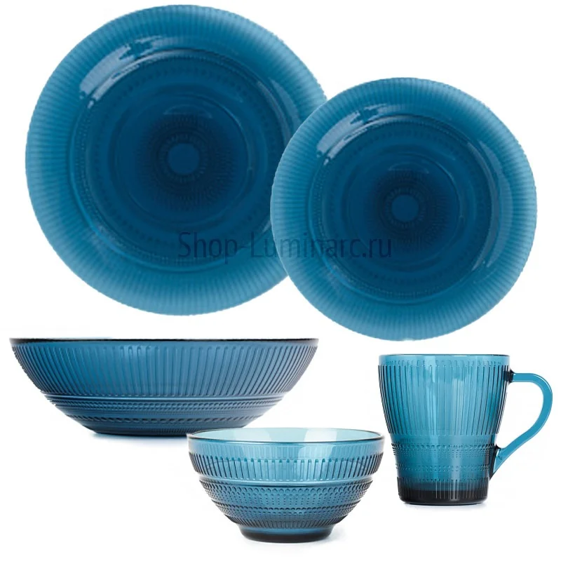 LUMINARC Сервиз Louison London Topaz Луизон Лондон Топаз, 30 предм. 00313