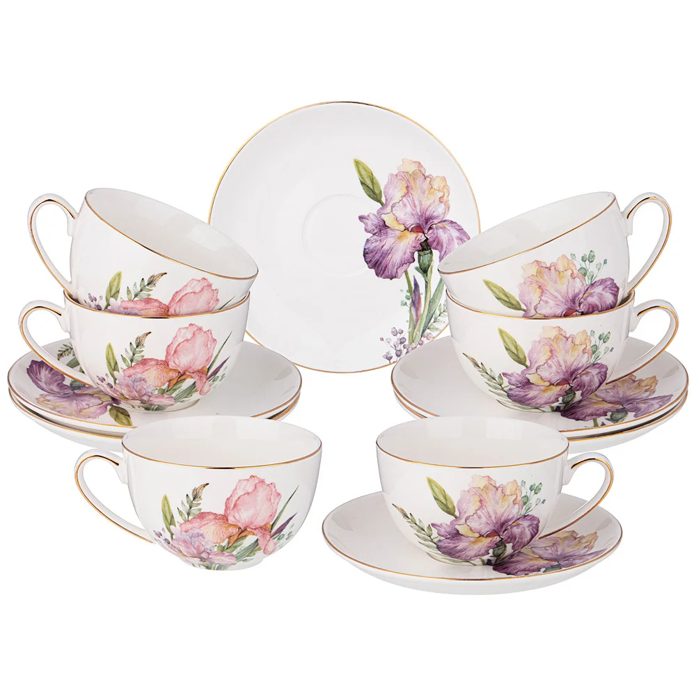 Lefard Чайный Набор Irises На 6 Пер. 12 Пр. 280 Мл 590-336