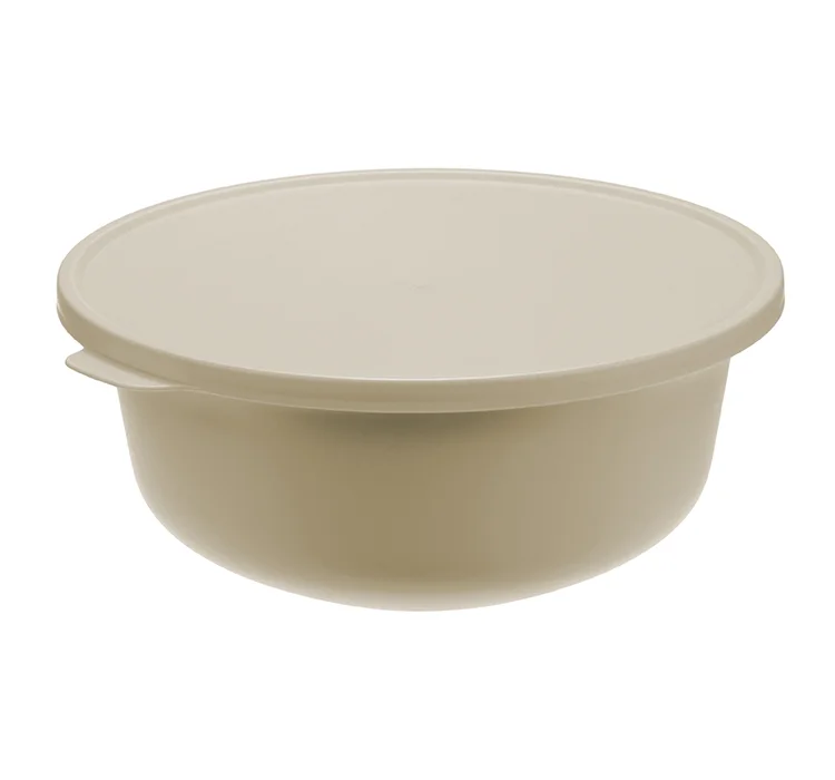 М-ПЛАСТИКА Миска 2,2л ТЭСТИ ЛАТТЕ с крышкой М 1363