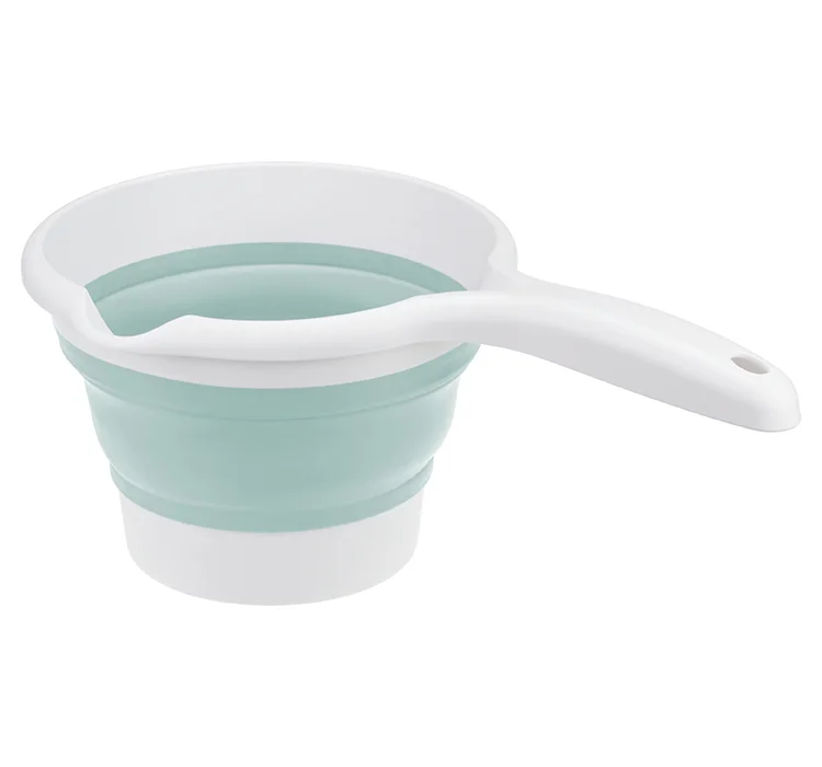 М ПЛАСТИКА Ковш ФЛЕКС СКЛАДНОЙ 1л МОРСКАЯ ВОЛНА М 1198