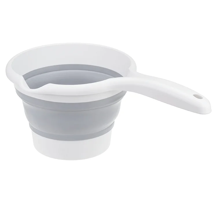 М ПЛАСТИКА Ковш ФЛЕКС СКЛАДНОЙ 1л СМОКИ М 1198