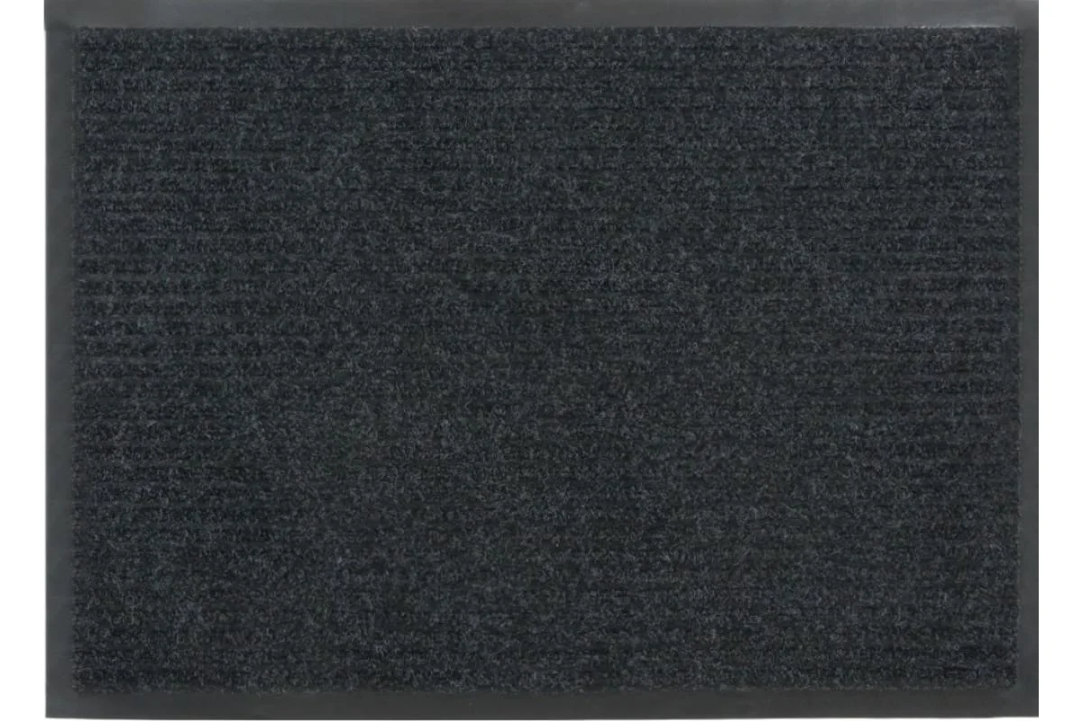 Kovroff Влаговпитывающий ребристый коврик СТАНДАРТ 50x80 см, черный 20201