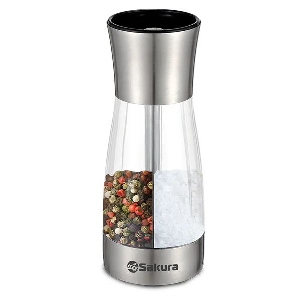 Sakura Мельница ручная для соли и перца SA-6647S