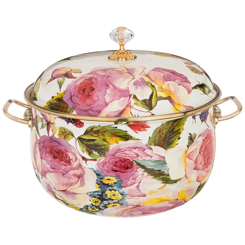 Lefard Кастрюля Agness Эмалированная, Серия Винтаж, 26см / 7,5л Подходит Для Индукцион.плит. 950-040