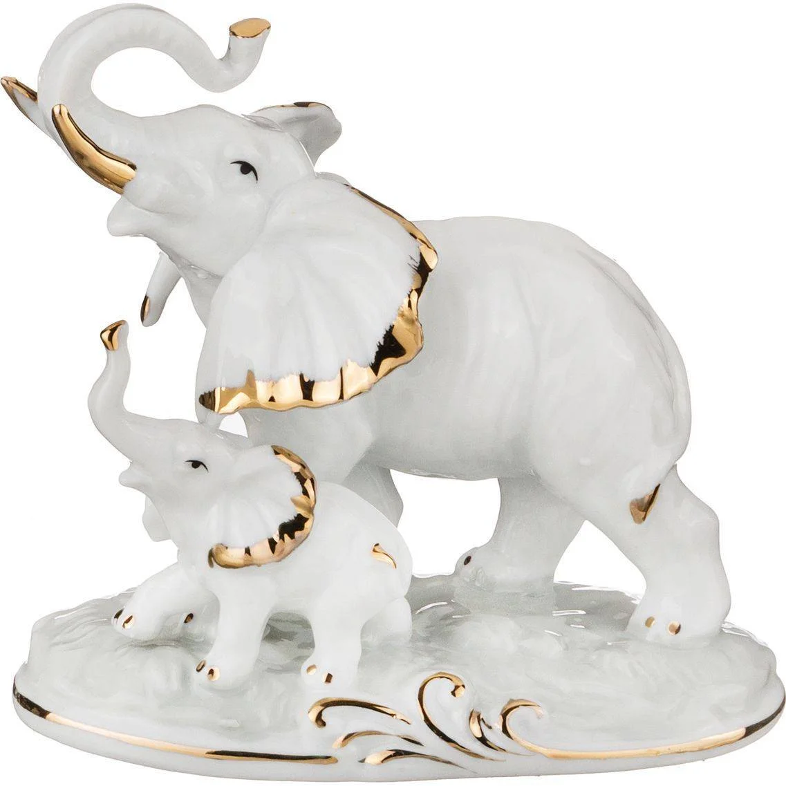 Lefard Фигурка Слоны 12*8 См Высота=12 См 149-014