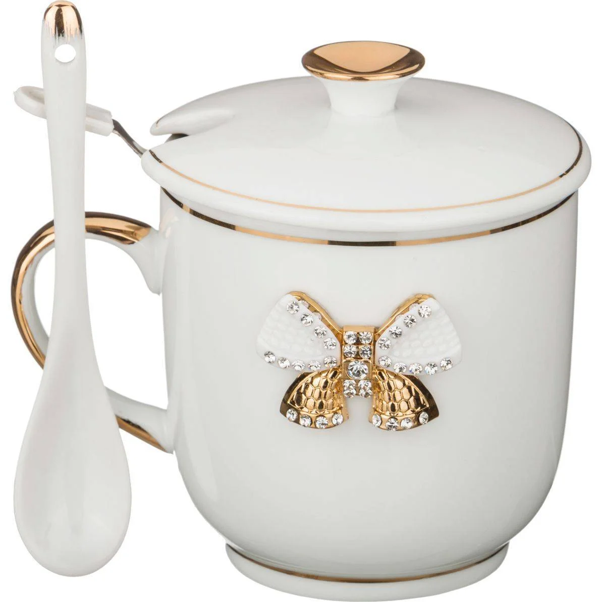 Lefard Кружка Заварочная C Ложкой И Металл. Ситом Venezia 350 Мл 55-2820