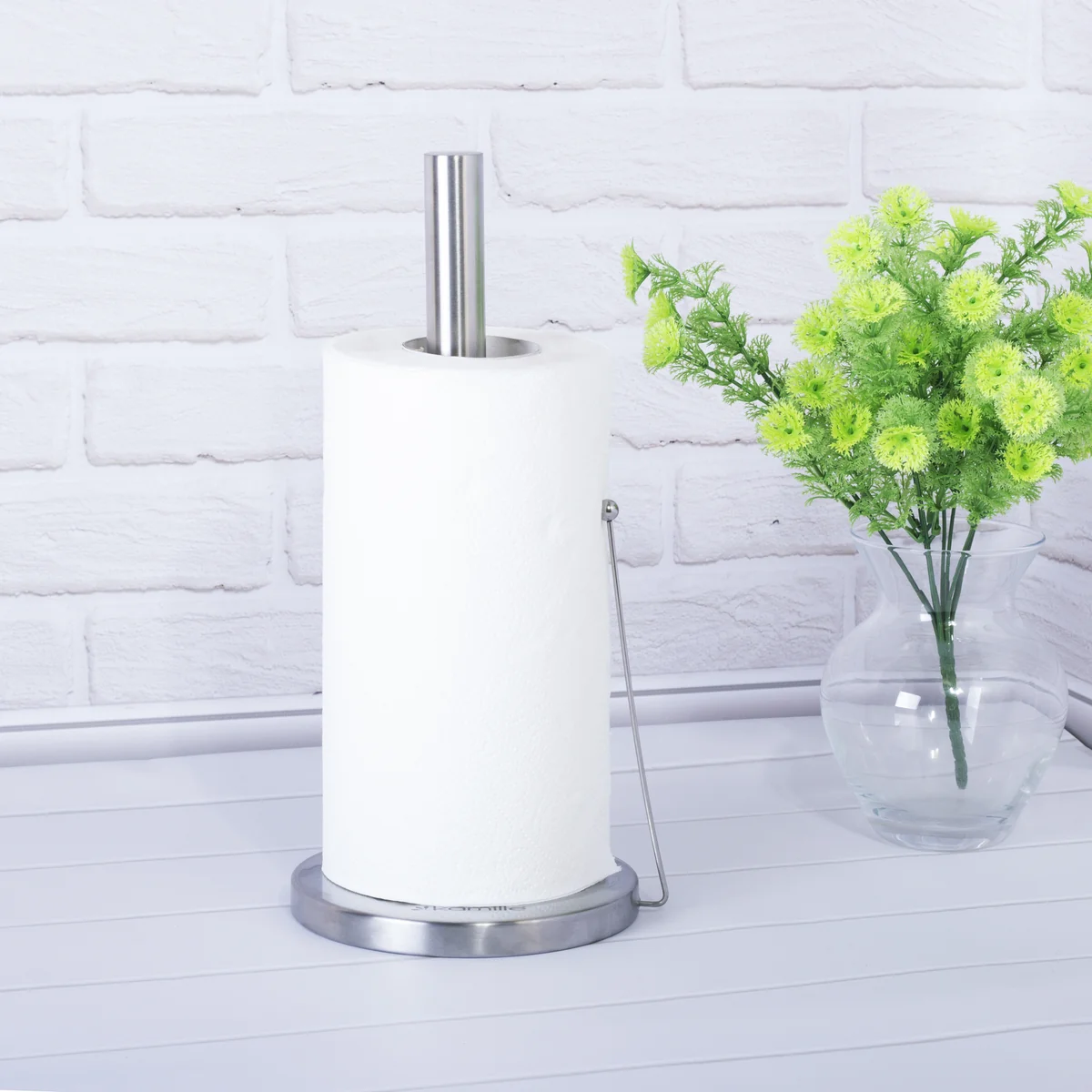 Kamille Держатель бумажных полотенец с зажимом KM-0182