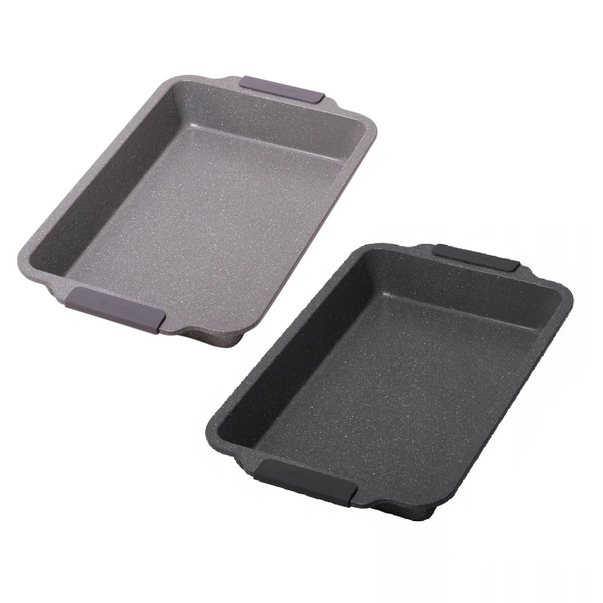 Kamille Форма для запекания KM-6027A (46х30х6 см) из углеродистой стали с мраморным покрытием