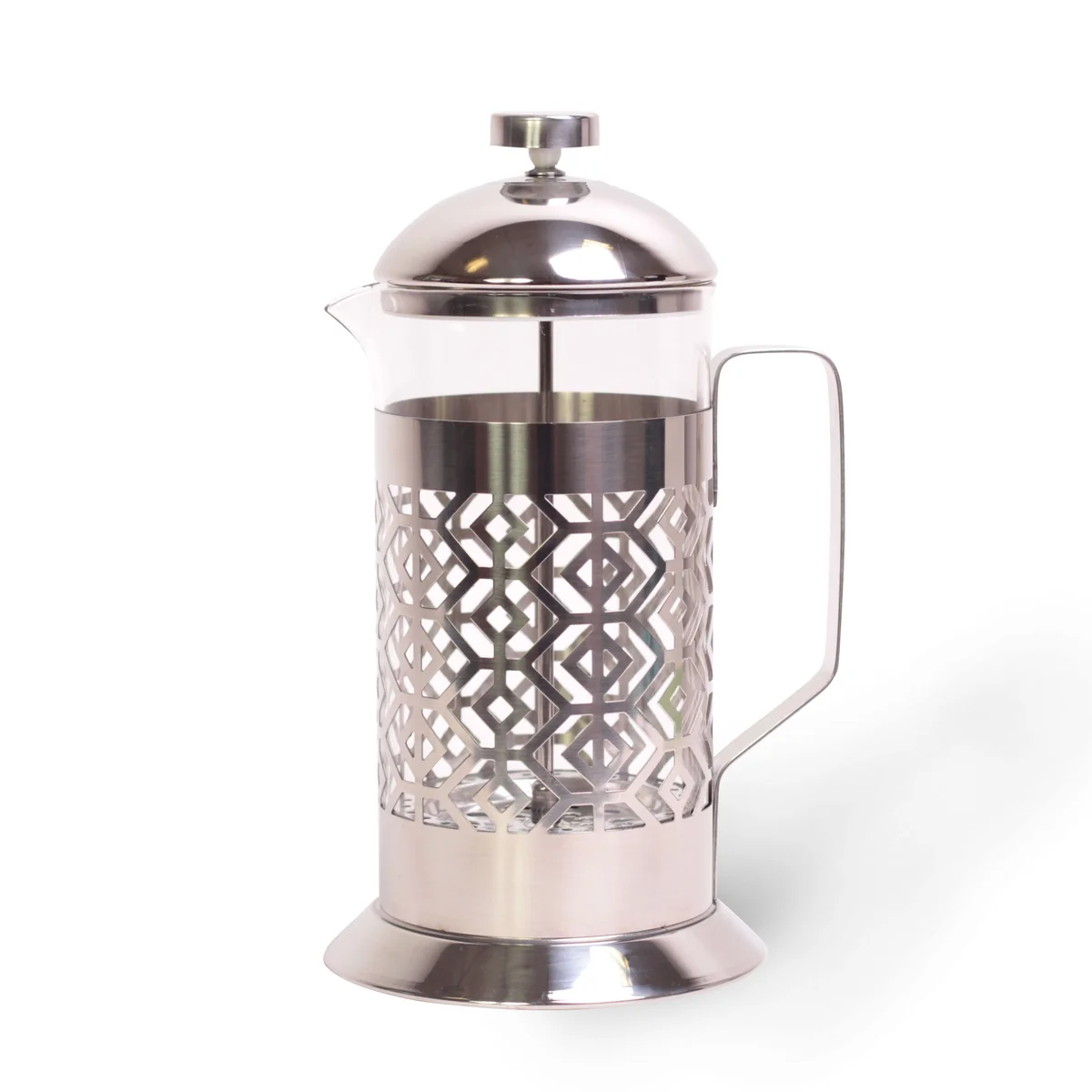 Kamille Френч-пресс 1000 мл. KM-0773XL (нержавеющая сталь, стекло)