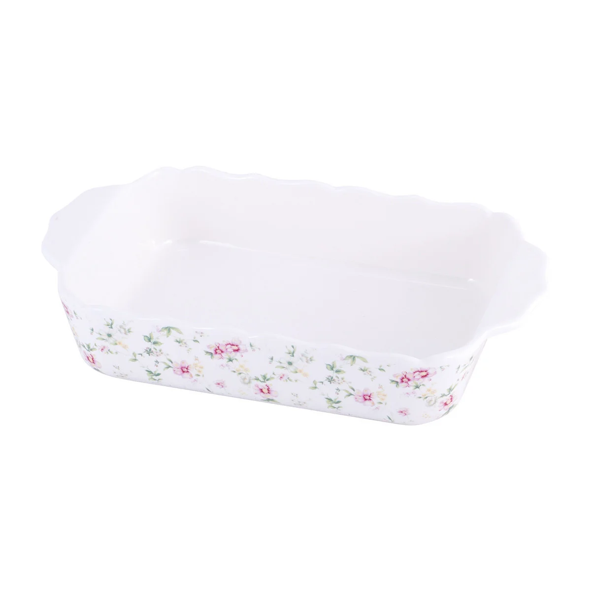 Kamille Форма для запекания керамическая 0,8 л. KM-6108 (25х15х5 см.)