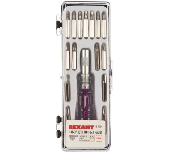 REXANT Набор отверток (12-4704) 16пр.