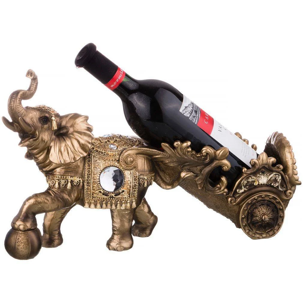 Lefard Подставка Под Бутылку Слон 40*14*24 См. Серия Махараджи 146-751