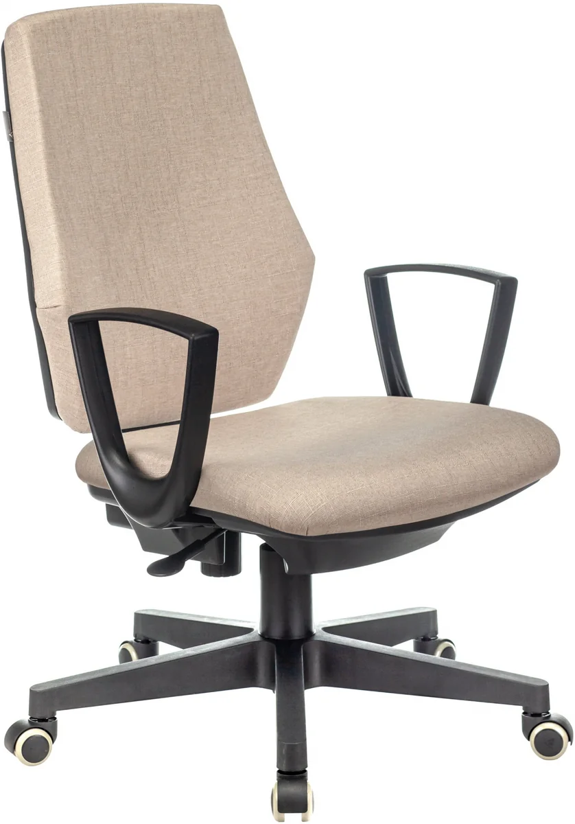 Бюрократ Кресло CH-545 бежевый 38-402 крестовина пластик