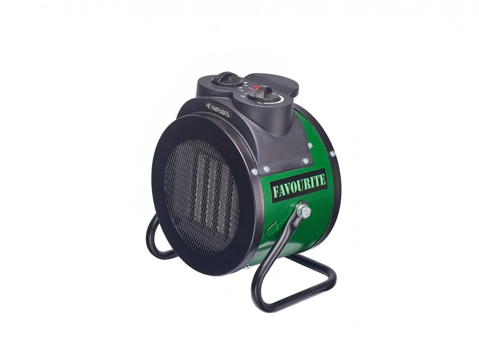 FAVOURITE Тепловентилятор керам. 2кВт, круглый, IP20 TSE-2000R