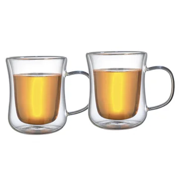 ZEIDAN Кружка 280мл. 2шт. стекло Z-11124