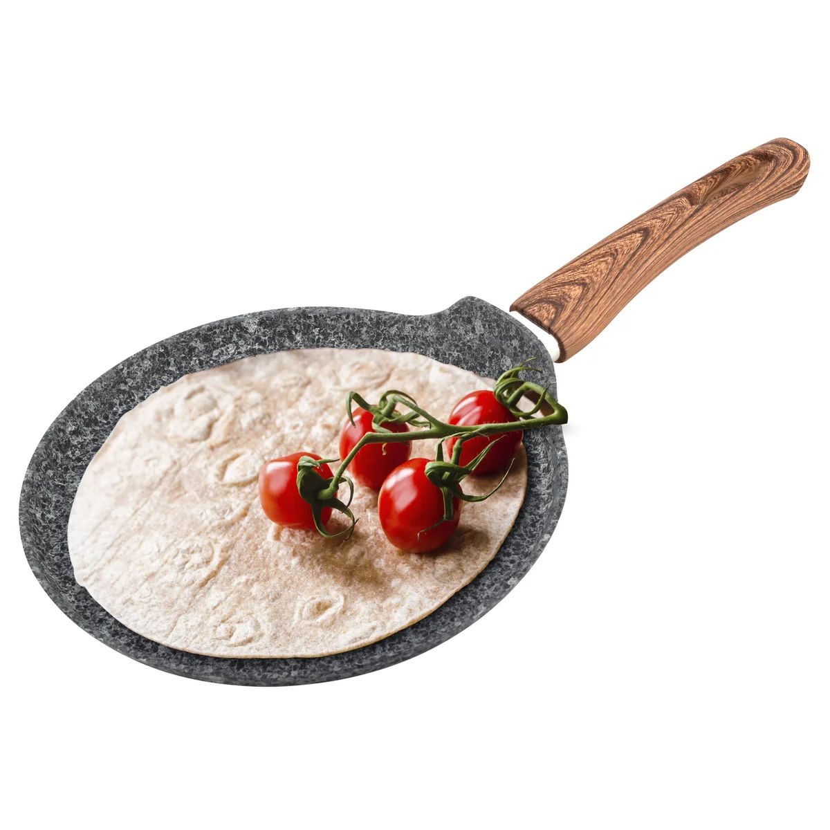 Kamille Сковорода блинная 24 см. из алюминия КМ-4171 с гранитным покрытием