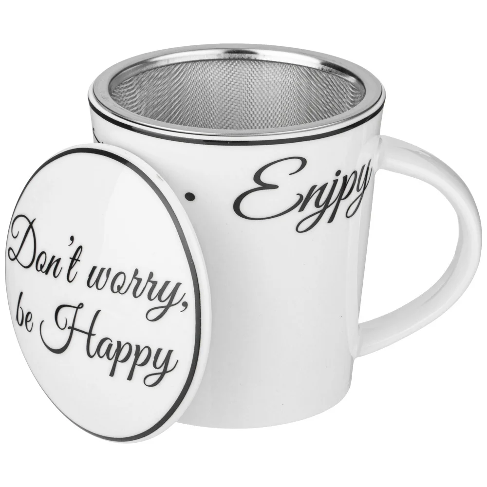 Lefard Кружка Заварочная Bon Appetit С Металл. Ситом И Фарфор. Крышкой 320 Мл. 87-289