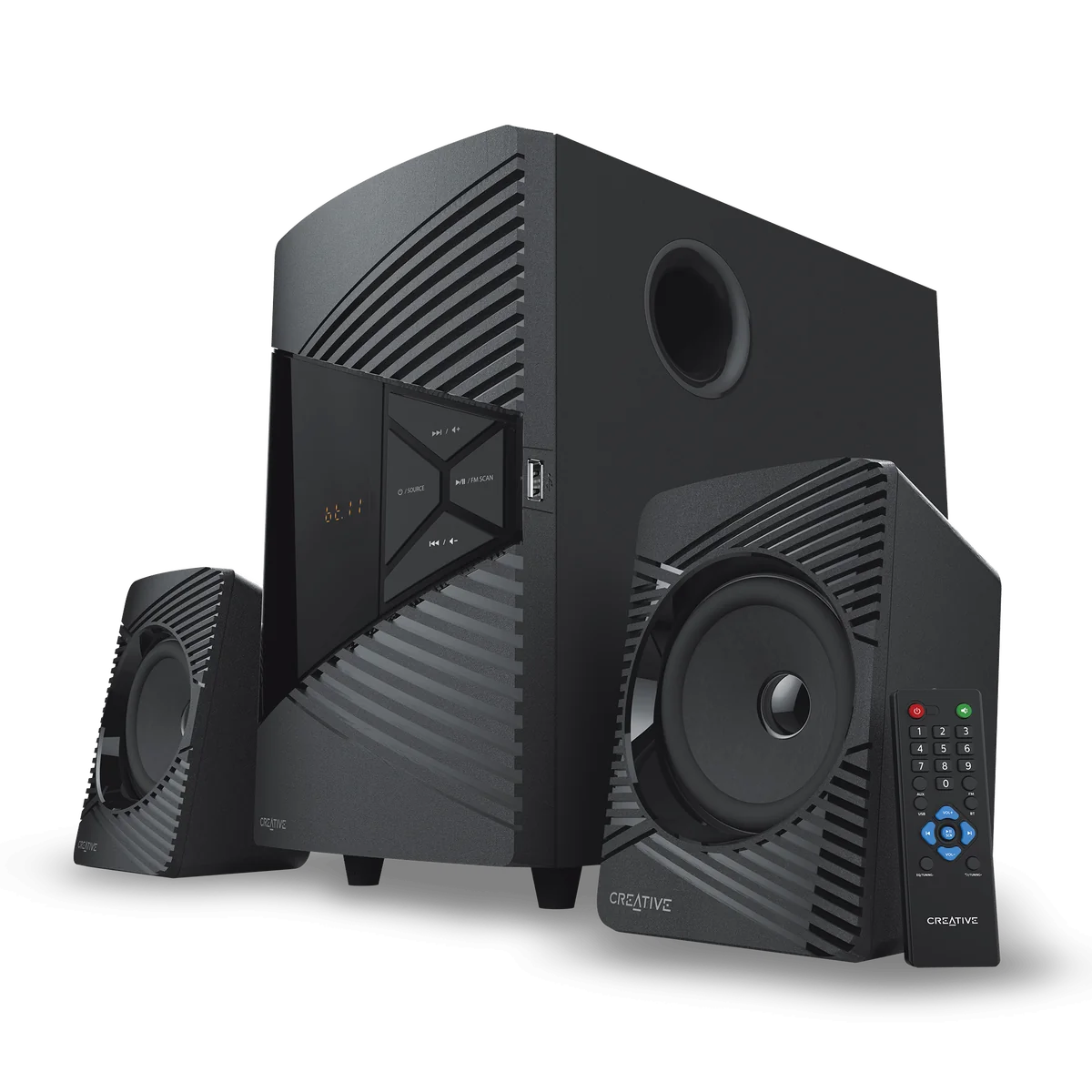 Creative Колонки SBS E2500 2.1 черный 30Вт 10211309