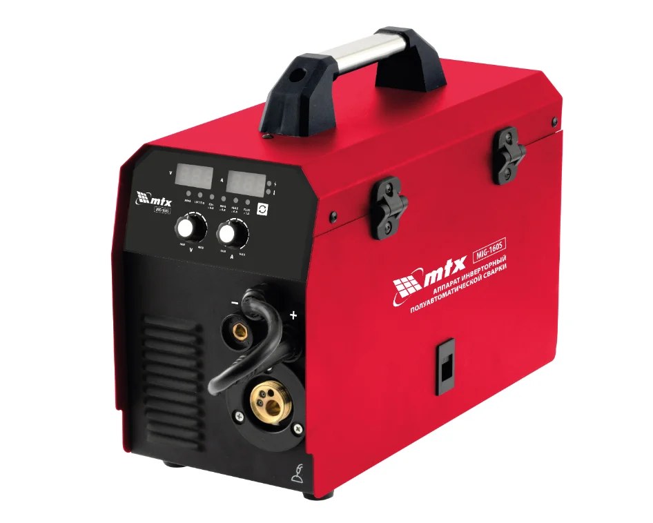 Matrix Аппарат инвертор. полуавтомат. cварки MIG-160S, 160A, ПВ 60%, катушка 5 кг 94301