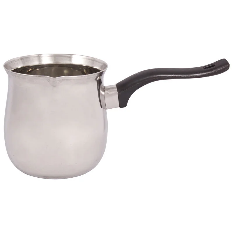 MALLONY Кофеварка стальная 1000 мл, модель CW-1000 (турка/молочник). 985210-SK